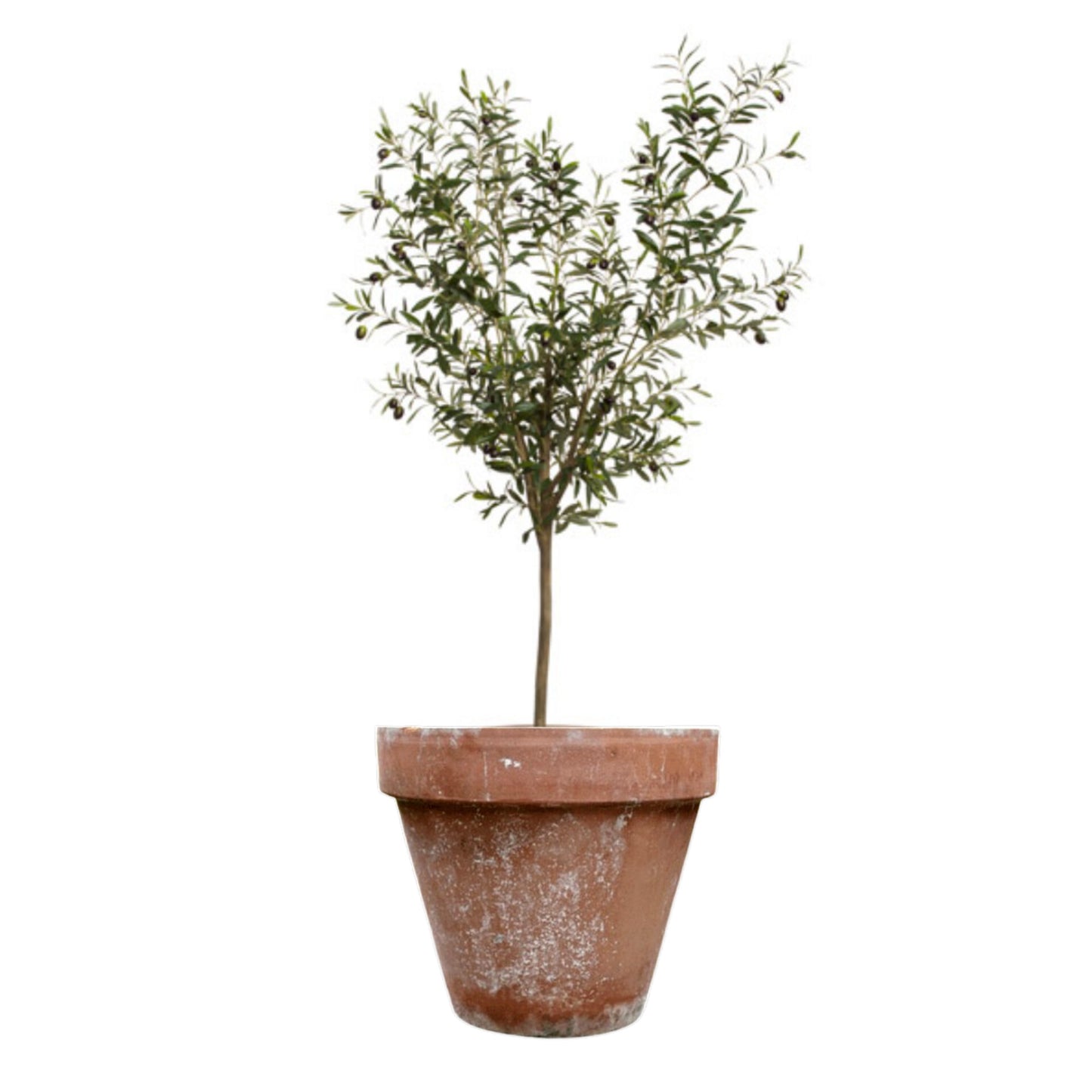 Керамичка саксија Vintage Patina White 36cm 16L