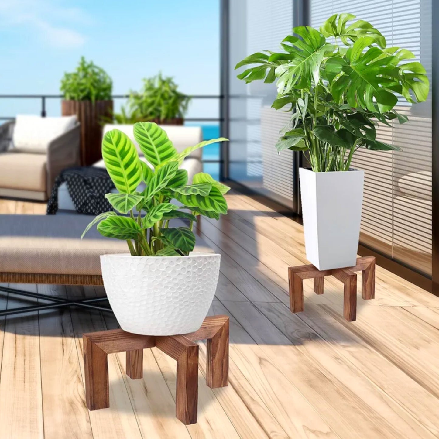 Држач постоље за саксии орев дизајн