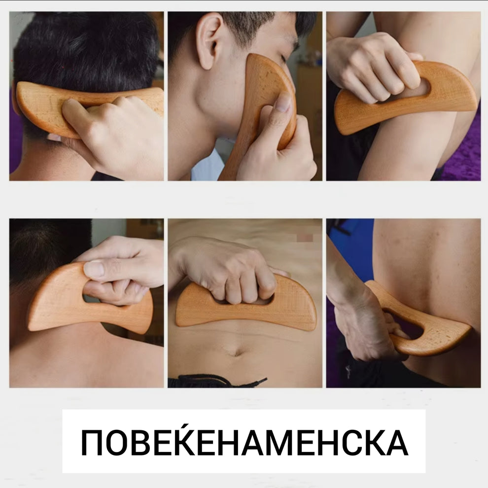 Премиум масажер лопатка за антицелулитна масажа и лимфна дренажа